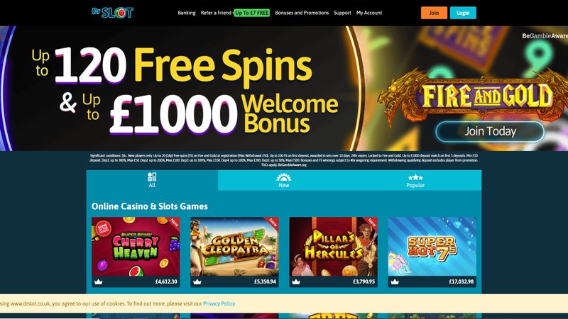 Experience the Thrill of Doctor Spins Casino in the United Kingdom Online